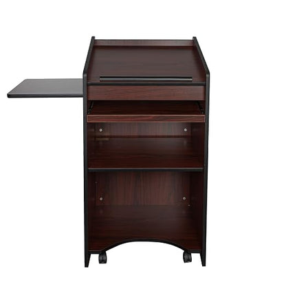 OEF Furnishings Mobile Floor Lectern - Image 4