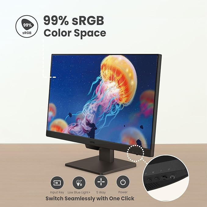 BenQ GW2790 27" Monitor 100Hz FHD 1920x1080p | IPS | Eye-Care | VESA Mount | - Image 3