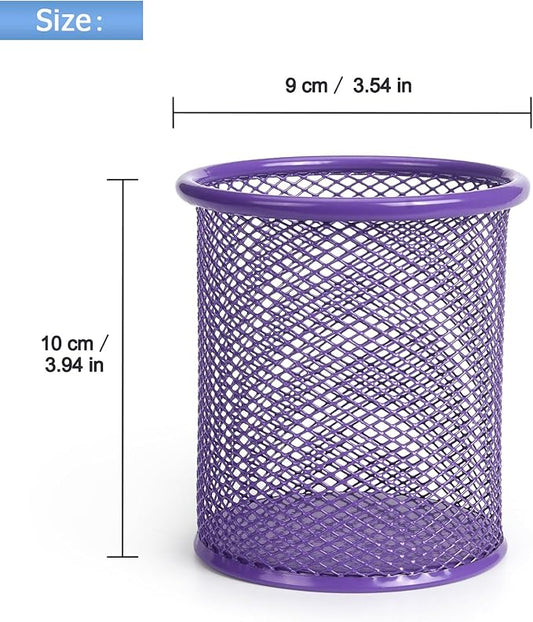 Tamaki Pen Holder Cup for Desk, Desk Organizer Wire Mesh Pencil Cup Holder for - Image 2
