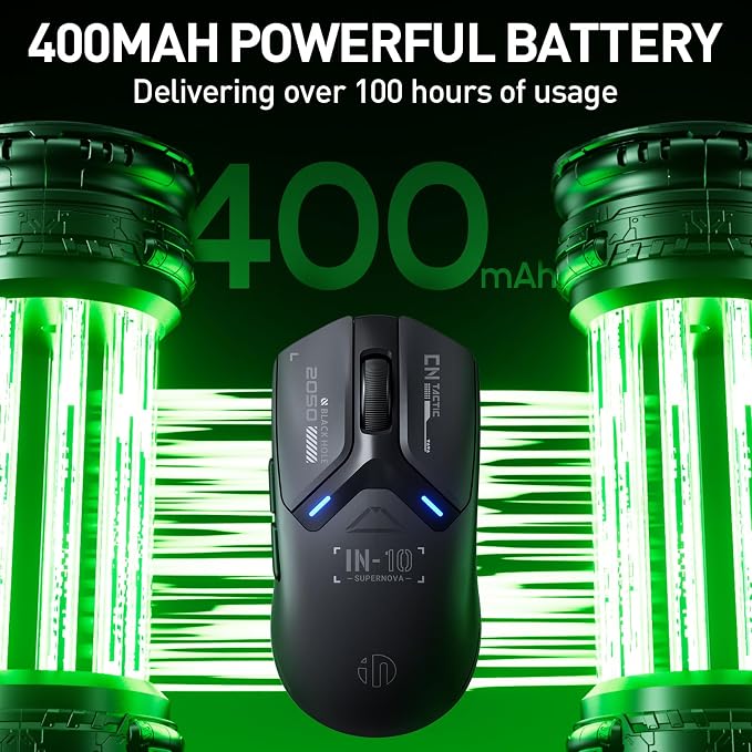 INPHIC IN10P Superlight Wireless Gaming Mouse, 8K Polling Rate, 000 DPI - Image 7