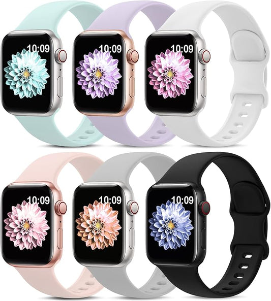 6 Pack Sport Bands Compatible by AMSKY