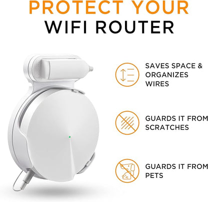 Wi-Fi Wall Shelves, Cable and Power Line Storage Boxes - Image 3