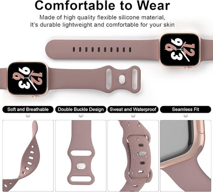 Sport Band Compatible with Apple Watch 38mm 40mm 41mm 42mm 44mm 45mm 46mm 49mm - Image 3