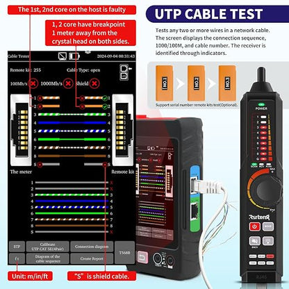 All Features Multifunction Network Caber Tester, UTP Continuity, Cable Tracer - Image 3