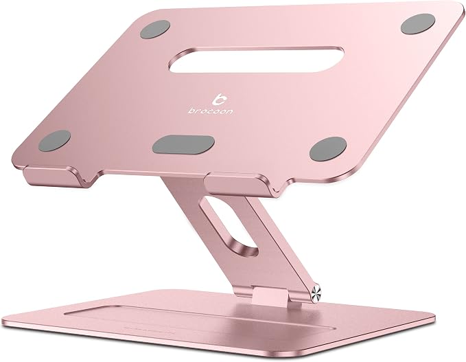 Laptop Stand | Adjustable Aluminum MacBook Riser, Ergonomic Computer Stand by brocoon