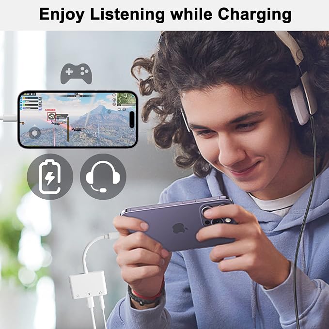 3 in 1 Dual 3.5mm Headphone Jack Adapter - Image 5
