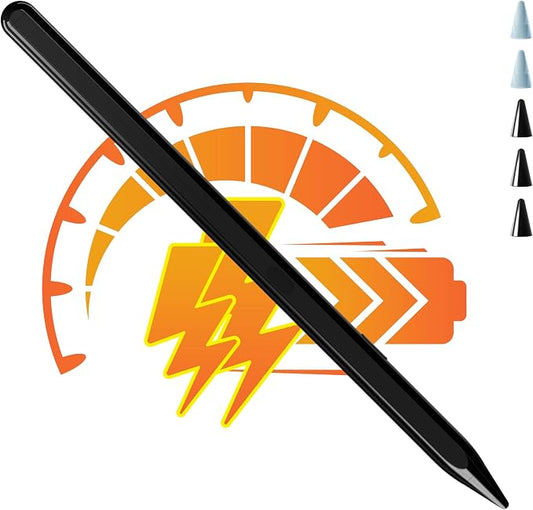 Stylus Pen for Apple iPad 11th&10th Generation, 3X Battery Life, USB-C Fast by YEBOS