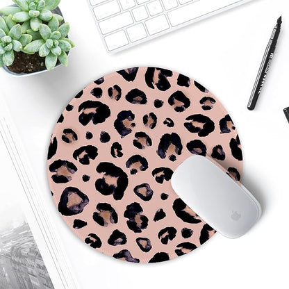ITNRSIIET Round Mouse Pad with Stitched Edge Premium-Textured Waterproof - Image 7