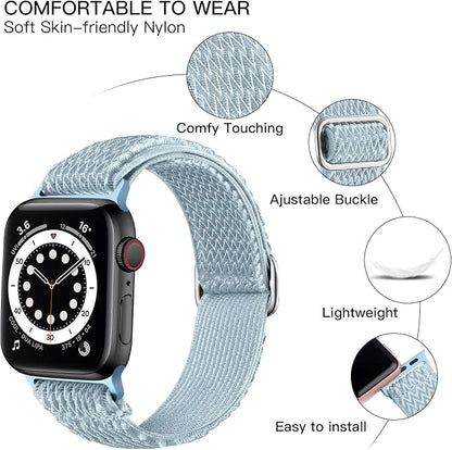 Lerobo Stretchy Nylon Solo Loop Band, Compatible - Image 2