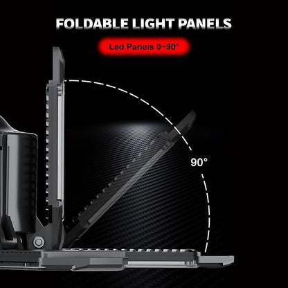 LED Garage Light Motion Sensor - 200W Deformable Garage Lights Ceiling LED - Image 7