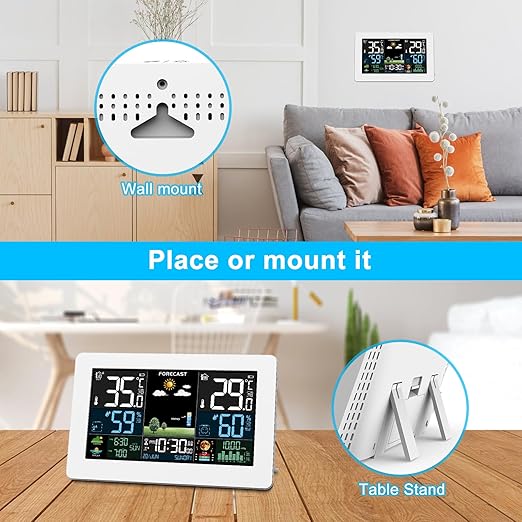 Weather Station Wireless Indoor Outdoor, Thermometer Wireless - Image 7