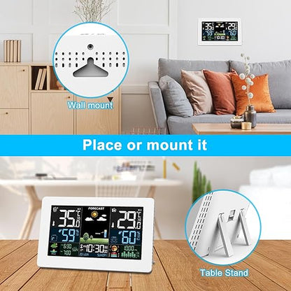 Weather Station Wireless Indoor Outdoor, Thermometer Wireless - Image 7