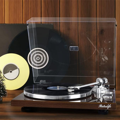Turntables Belt-Drive Record Player - Image 9