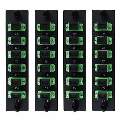 6 Simplex SCAPC Fiber Patch Panel by Duogaliaopticalfiberproduct
