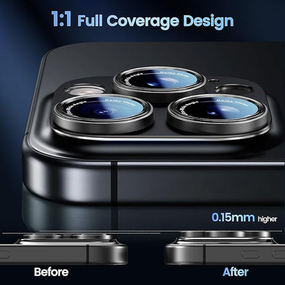 CACOE for iPhone 14 Pro/14 Pro Max/16 Pro/16 Pro Max Camera Lens Protector - Image 3