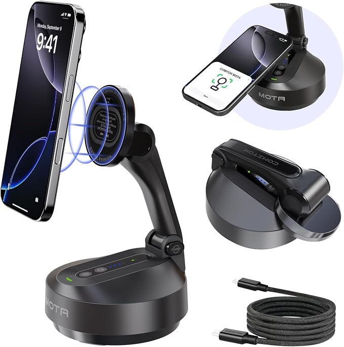 MOTA Tripod Stand Only for iPhone, 2 Axis Foldable iPhone Gimbal Stabilizer for by COMITOK