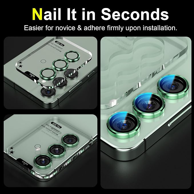 YWXTW Camera Lens Protector for Samsung Galaxy S25+ Plus Accessories 9H - Image 5