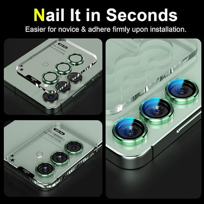 YWXTW Camera Lens Protector for Samsung Galaxy S25+ Plus Accessories 9H - Image 5