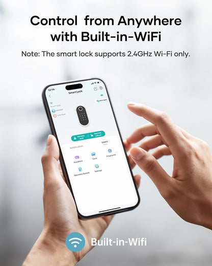 Wi-Fi Front Door Lock Set - Image 3