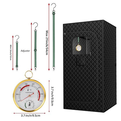 Andelov Sauna Thermometer and Hygrometer - Image 2