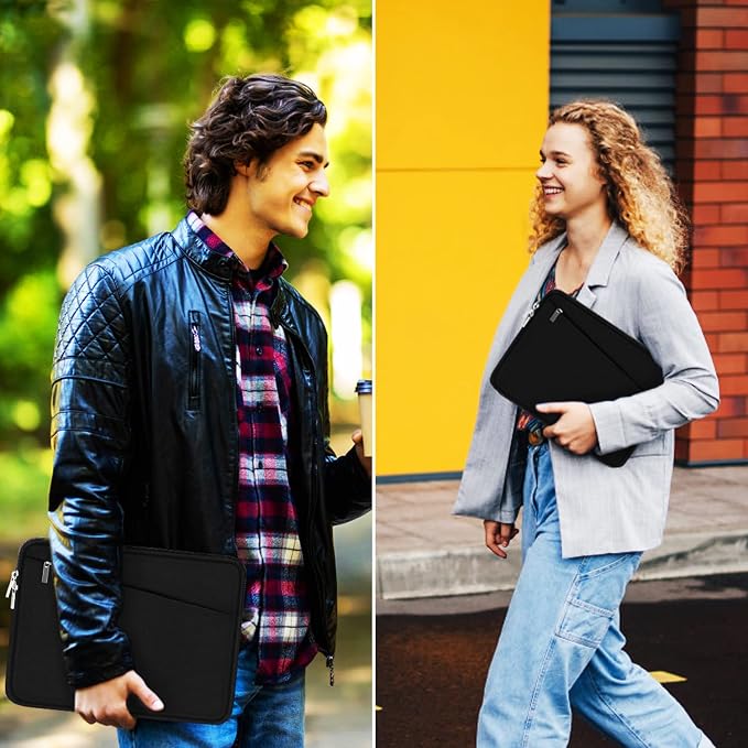 Laptop Sleeve Case 17 inch, Durable Computer Carrying Bag Protective Case - Image 7