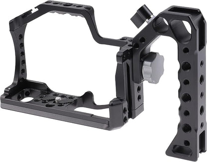 FocusFoto Camera Cage +Top/Side Handle Grip Kit, Aluminium Alloy Video - Image 7