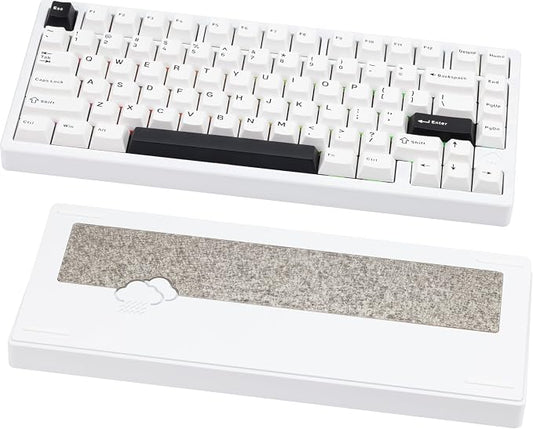 KEEBMONKEY WOBKEY Rainy 75 CNC Aluminum HMX/JWK/Cocoa Switches Triple-Mode by KEEBMONKEY