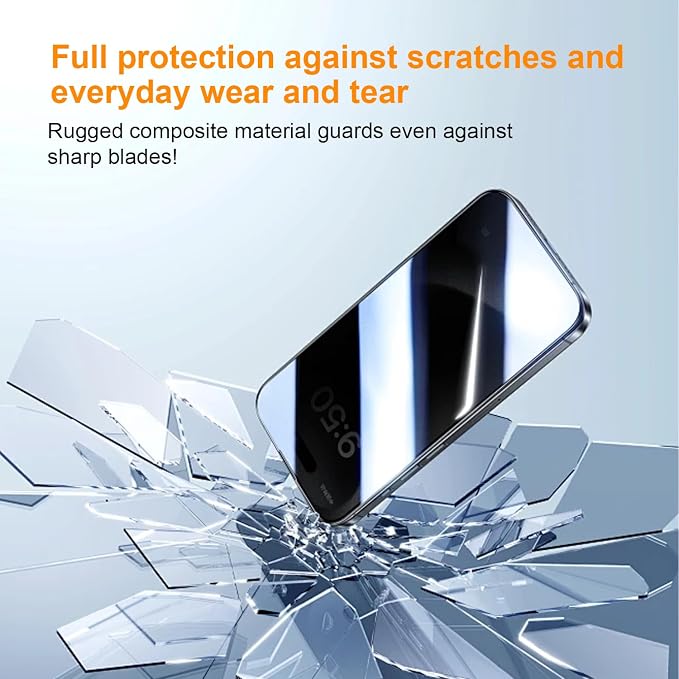 OneFish Full Edge Coverage Tempered Glass Screen Protector - Image 4
