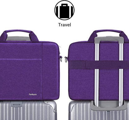 Ferkurn Laptop Bag Case for Women Men Computer Bag Compatible - Image 3