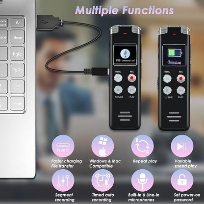 64GB Digital Voice Recorder - Image 6