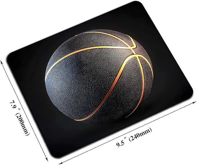 Mouse Pad, 9.5" x 7.9" Non-Slip Rubber Base Computer Mousepad - Image 2