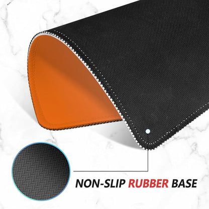 ITNRSIIET Mouse Pad Non-Slip Rubber Base Smooth Surface Stitched Edges - Image 4