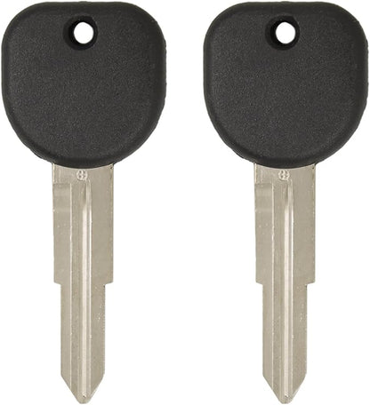 Keyless2Go Replacement for New Uncut Transponder Ignition Car Key B114 - Image 2