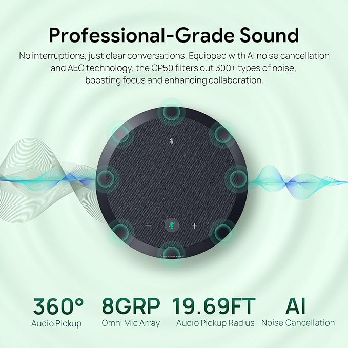 Yealink CP50 Conference Call Speaker and Microphone - Image 2