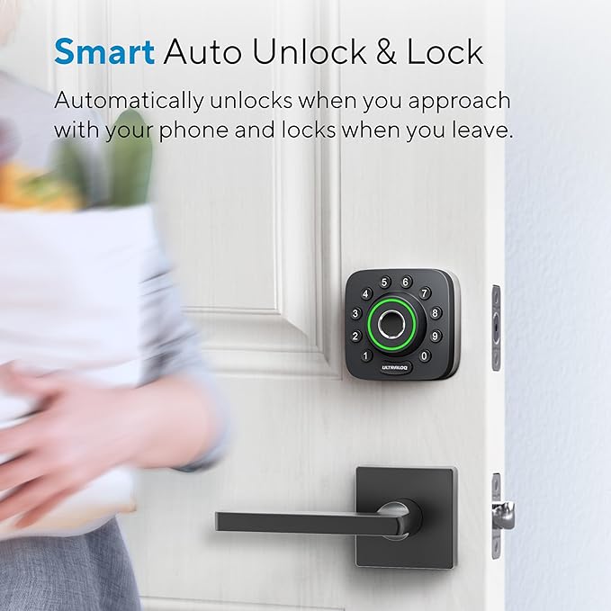 ULTRALOQ U-Bolt Pro Bluetooth Smart Lock, Smart Deadbolt Lock - Image 5