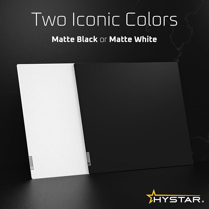 Hystar Aether Glass Gaming Mousepad | Micro-Etched Tempered Glass | Quiet - Image 4