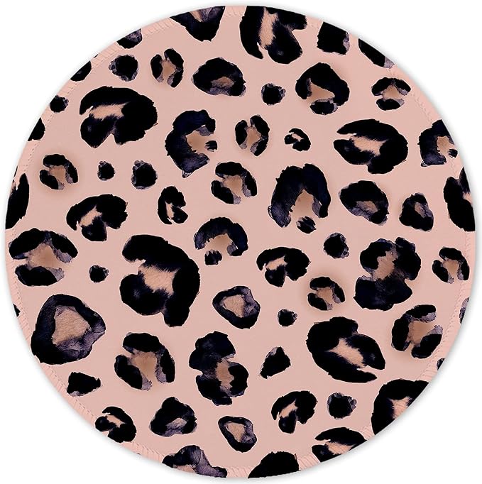 ITNRSIIET Round Mouse Pad with Stitched Edge Premium-Textured Waterproof by +ITNRSIIET