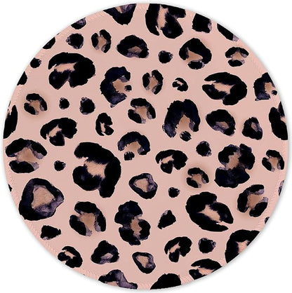 ITNRSIIET Round Mouse Pad with Stitched Edge Premium-Textured Waterproof by +ITNRSIIET