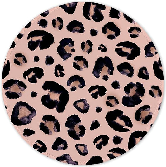 ITNRSIIET Round Mouse Pad with Stitched Edge Premium-Textured Waterproof by +ITNRSIIET