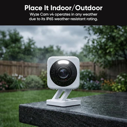 WYZE Cam v4, 2.5K AI Security Camera, Indoor/Outdoor Cameras - Image 5