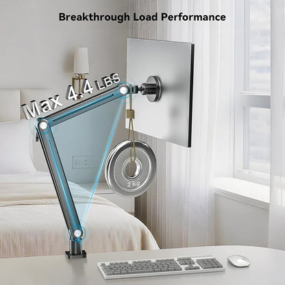 Strong Magnetic Portable Monitor Desk Clamp - 75mm VESA Mount 4.7" 15.6" 16" - Image 6