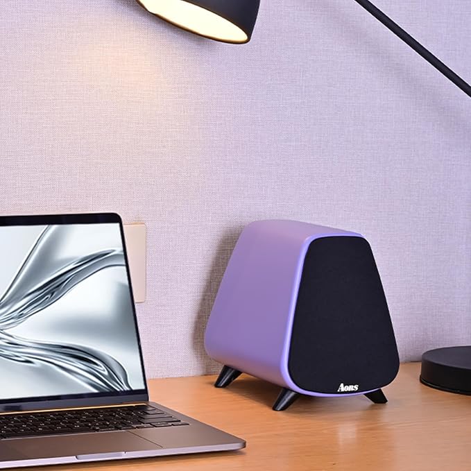 AS31 Active Bookshelf Speakers Bluetooth -2.0 Powered Speaker Stereo Computer - Image 8