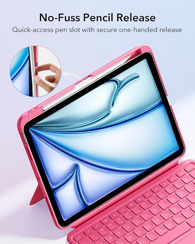 ESR iPad 11th 2025/10th Gen Flex Keyboard Case, Ultra-Light Magnetic Detachable - Image 9