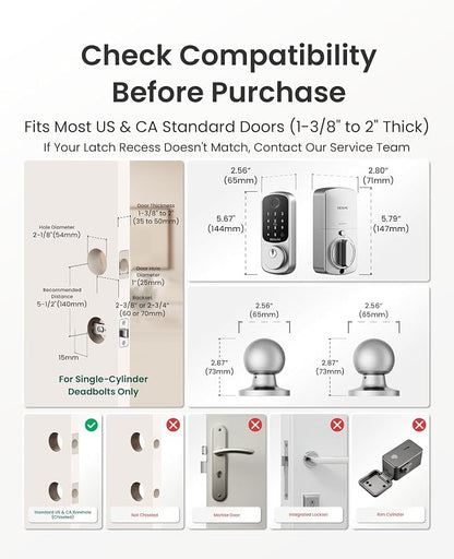 DESLOC B200 Fingerprint Smart Lock - Image 7