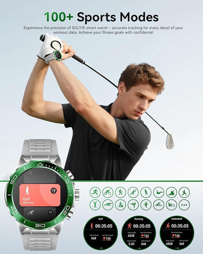 SOUYIE Military Rugged Smart Watch - Image 5