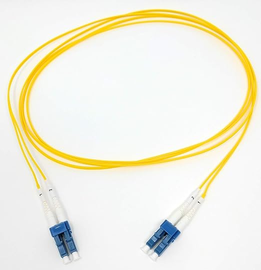 1 Meter Singlemode Duplex 1.2mm Ultra High Density Fiber Optic Cable by UltraSpecCables