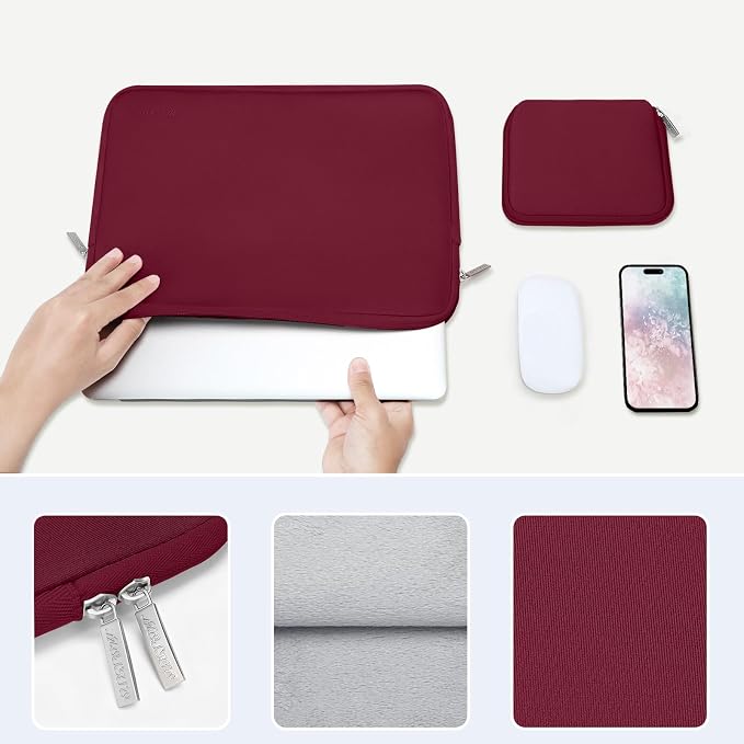 MOSISO Laptop Case 13.3 inch, 13-13.3 inch Laptop Sleeve Bag Compatible - Image 4