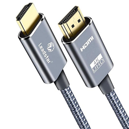 LEADSTAR HDMI Cable 4K 25 ft /7.5m, High Speed HDMI 2.0 Cord Braided | 4K@60Hz by LEADSTAR