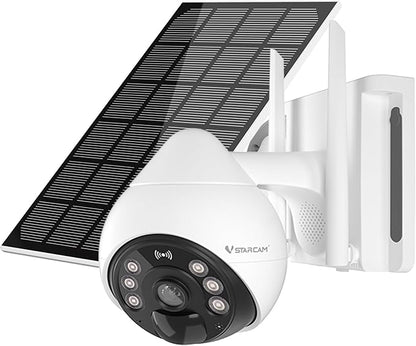 VSTARCAM 4G LTE Cellular Security Camera Wireless Outdoor, 3MP Solar Powered by VSTARCAM