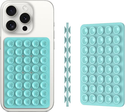 Silicone Double Sided Suction Phone Case Mount, Detachable Hands Free & Strong by CMZZ